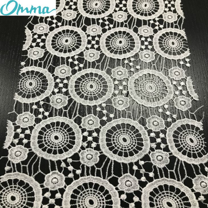 3D Chemical Lace Fabric
